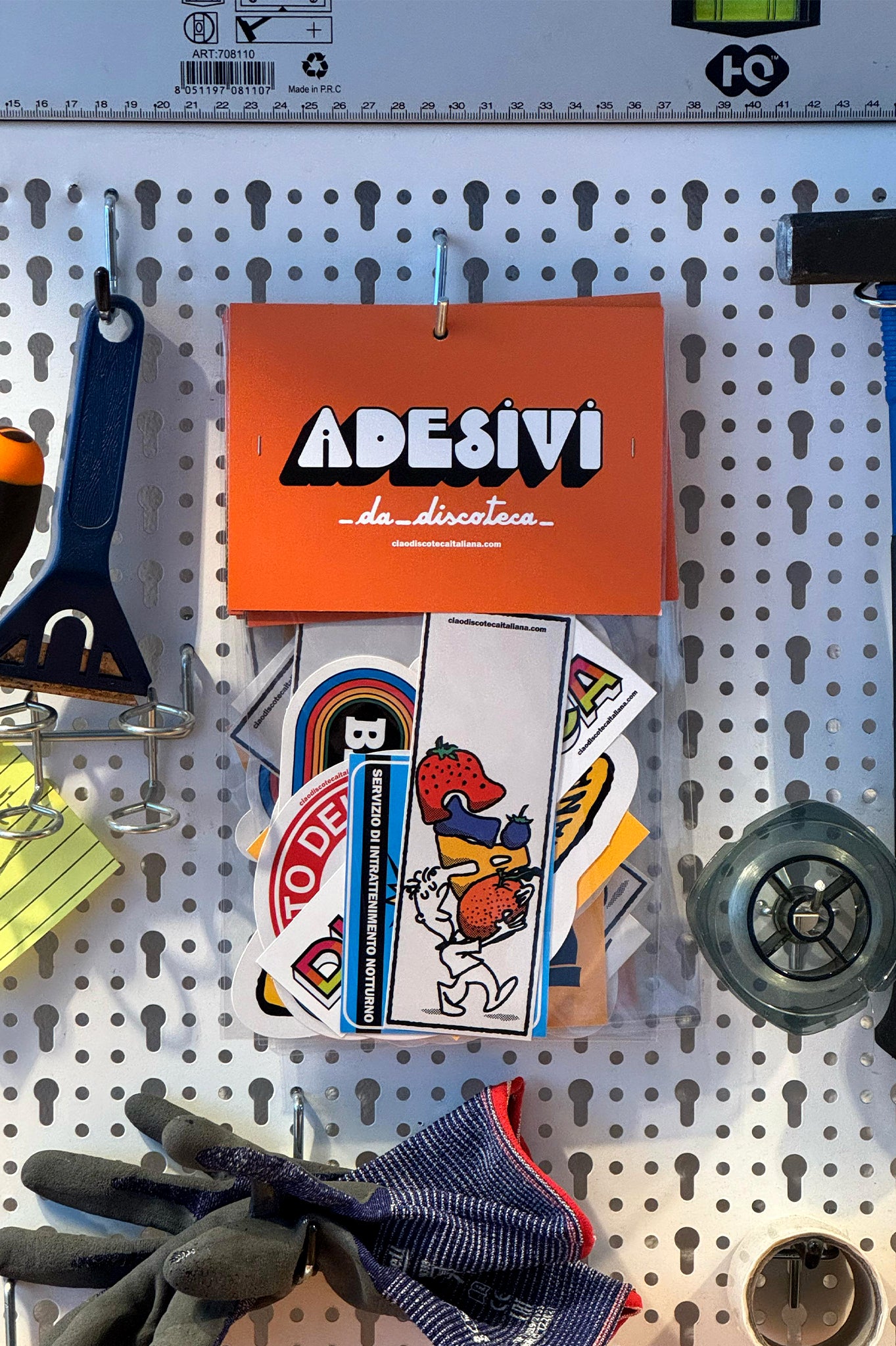 Pacchetto di adesivi da discoteca