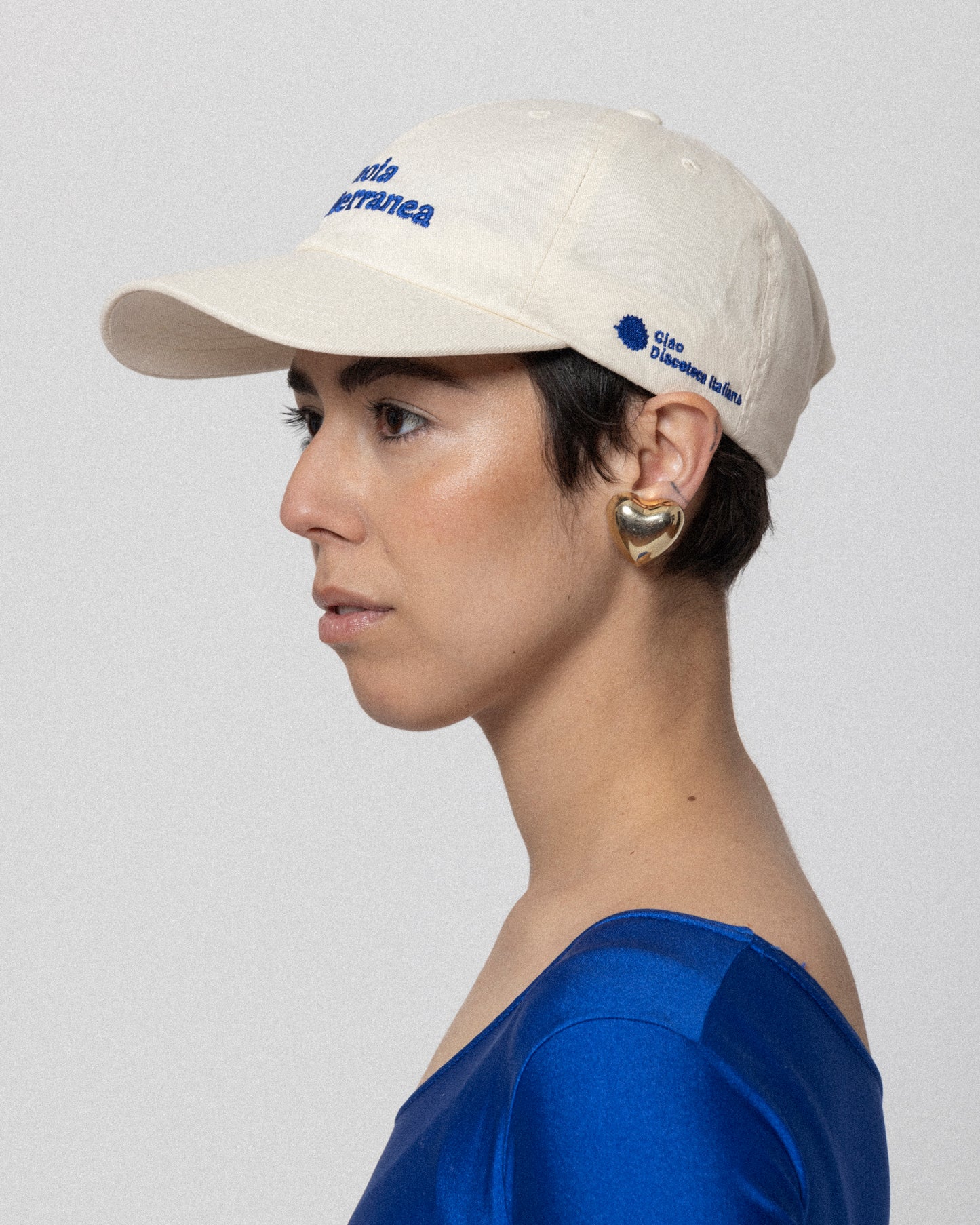 Cappello con visiera Noia Mediterranea di Ciao Discoteca Italiana