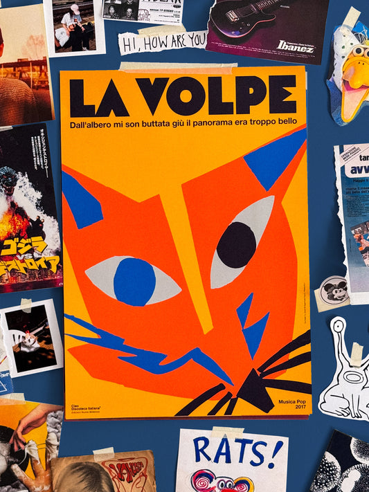 Poster La volpe, Lucio Corsi