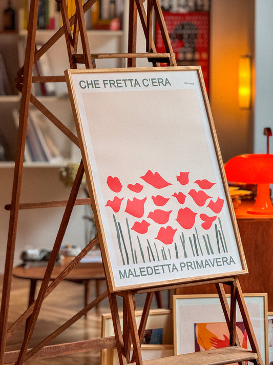 Poster Maledetta Primavera di Loretta Goggi