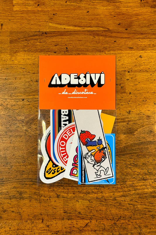 Pacchetto di adesivi di Ciao Discoteca Italiana