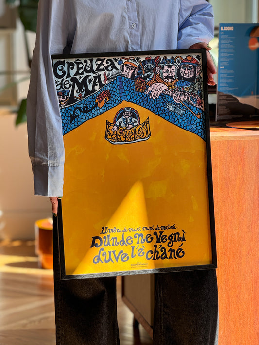 Poster Creuza De Ma, Fabrizio De Andrè