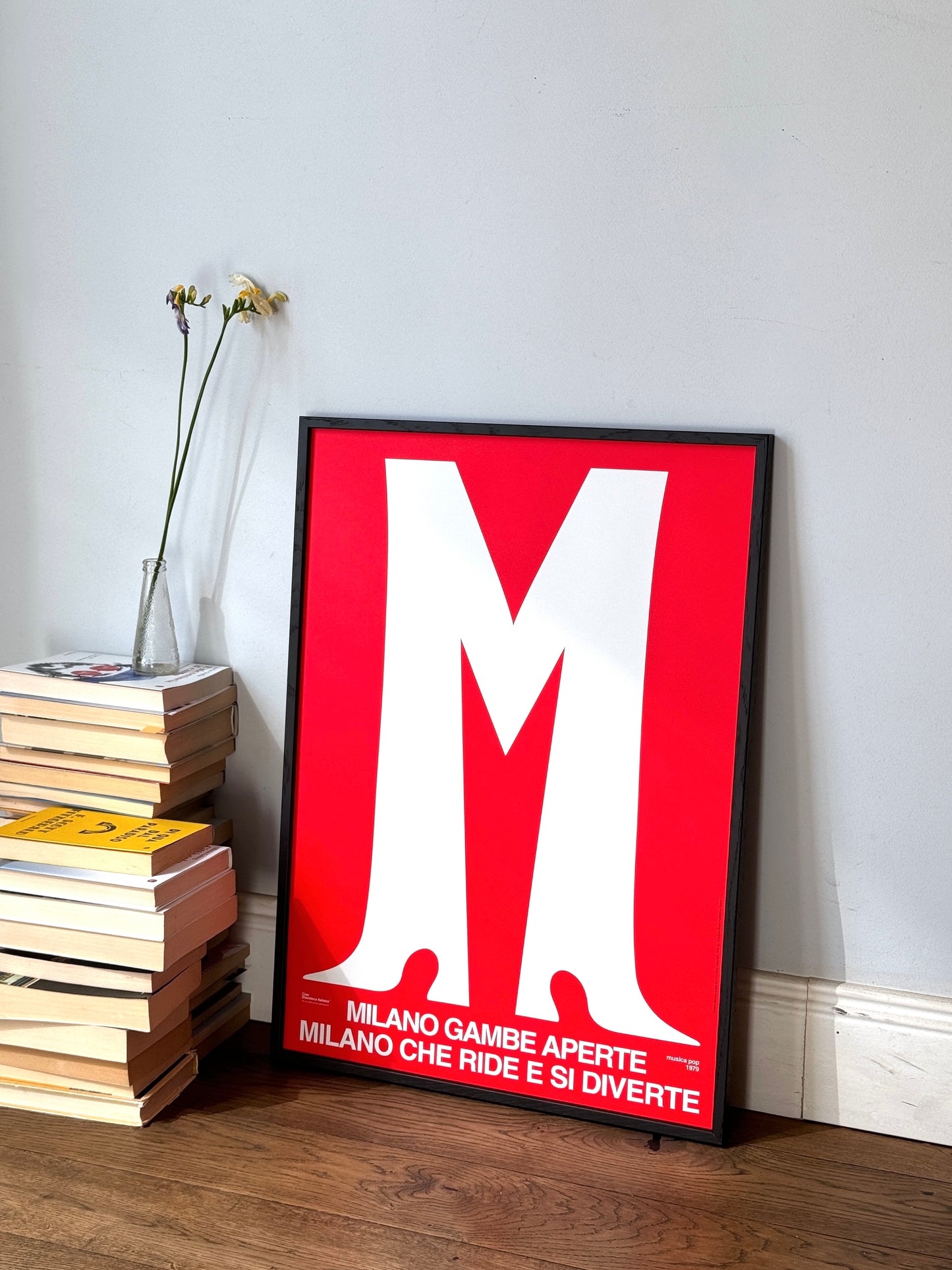 Poster Milano Gambe Aperte Lucio Dalla