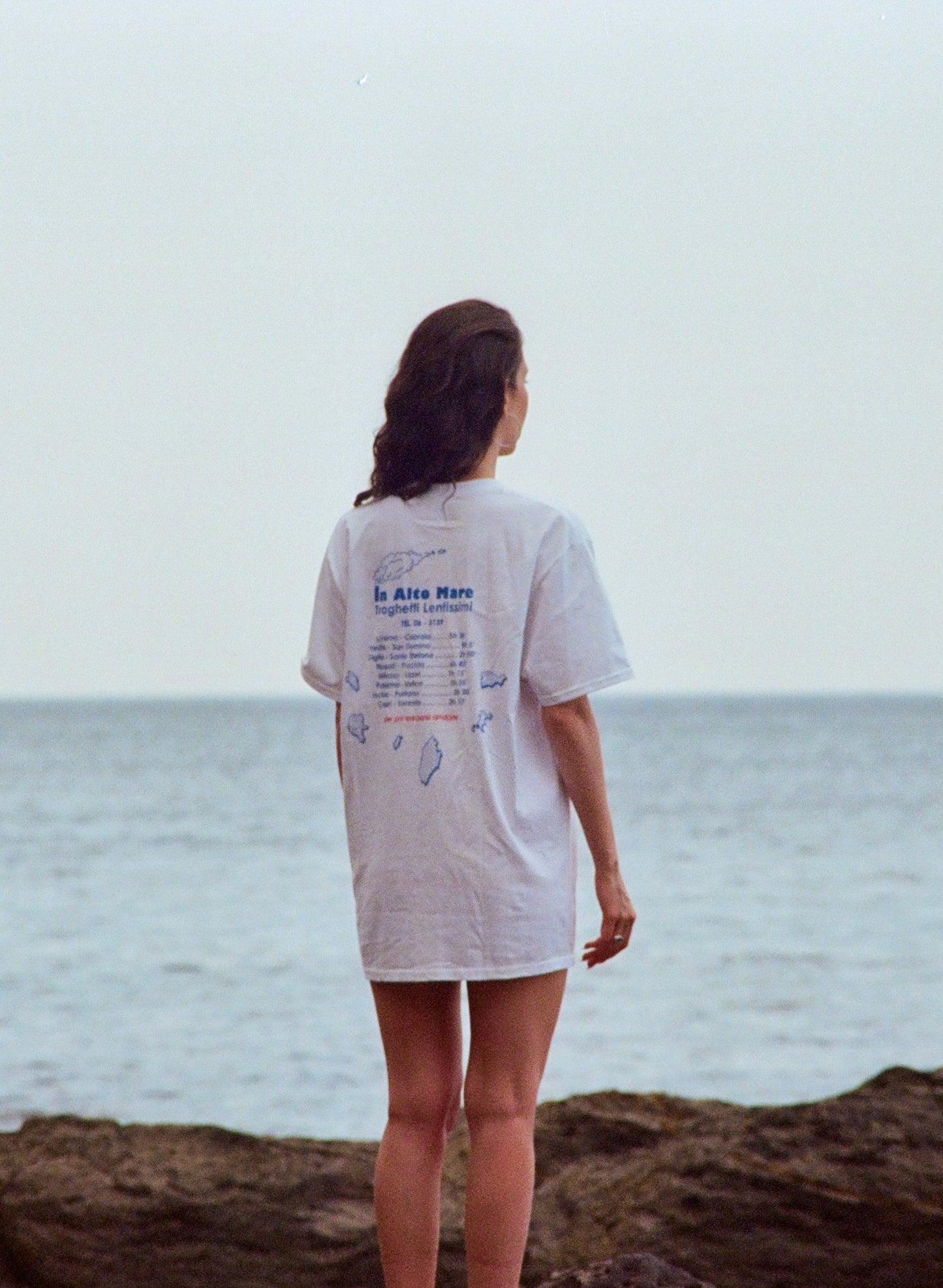 T-shirt In alto mare, Loredana Bertè dettaglio back