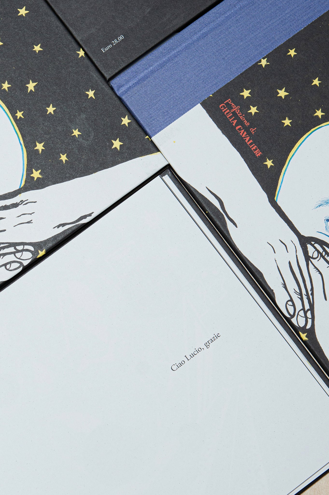 Libro Il Parco della Luna, Lucio Dalla dedica