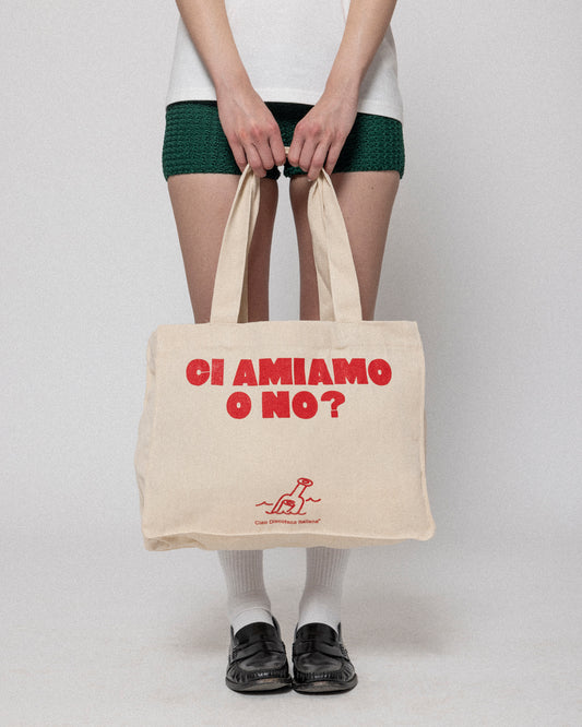 CI AMIAMO O NO? - Borsa da spiaggia