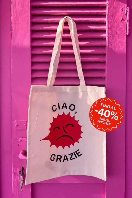 CIAO, GRAZIE - Borsa da passeggio