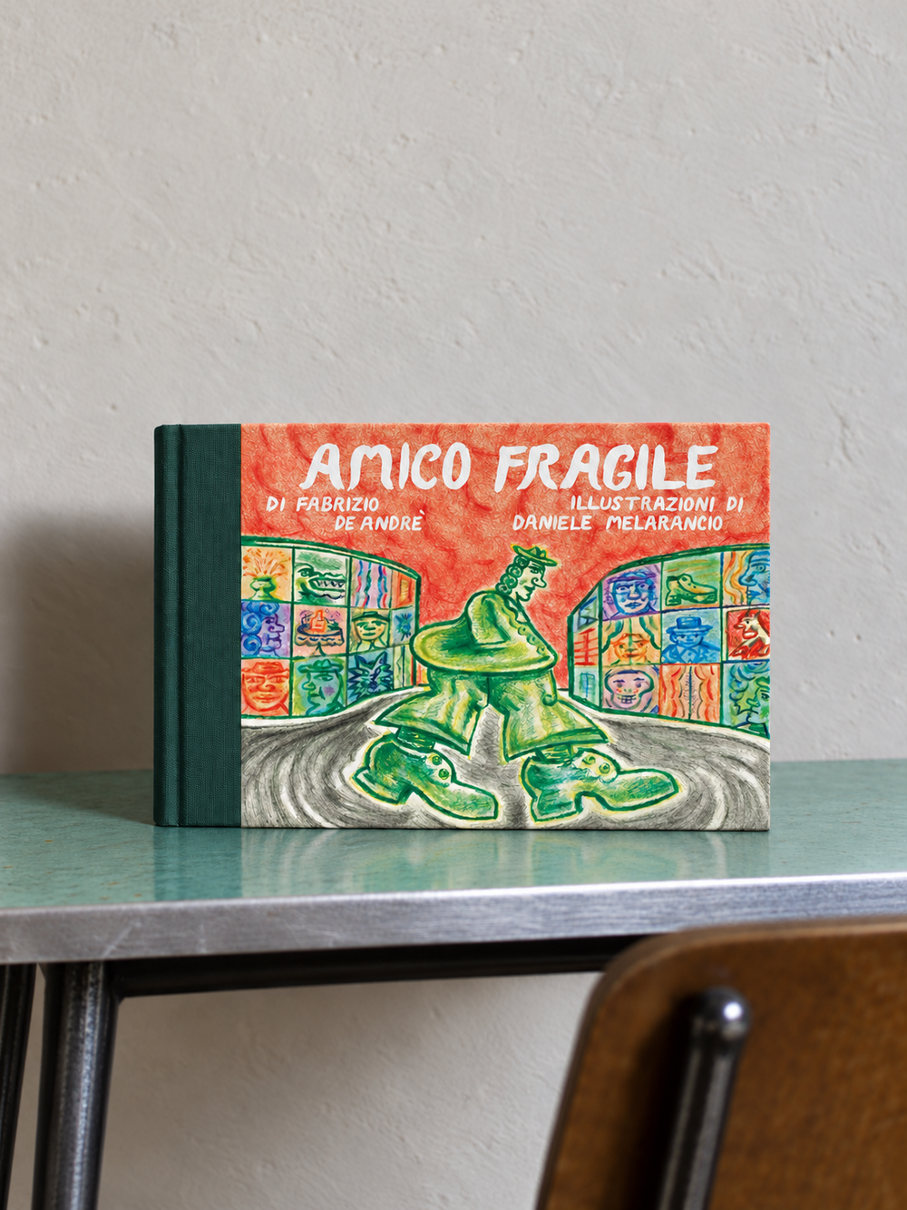 "Amico Fragile” di Fabrizio De Andrè - Illustrazioni di Melarancio