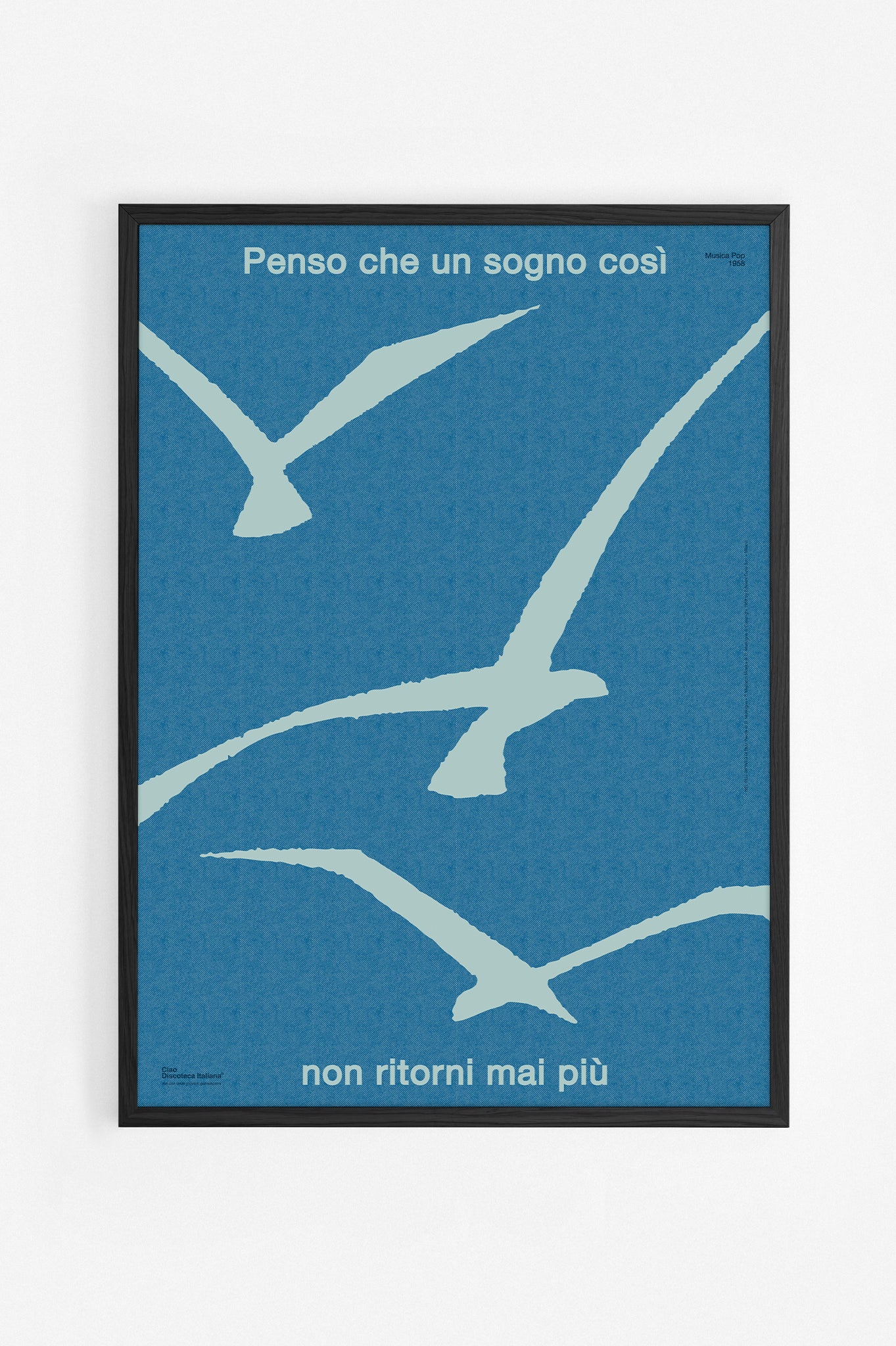 NEL BLU DIPINTO DI BLU