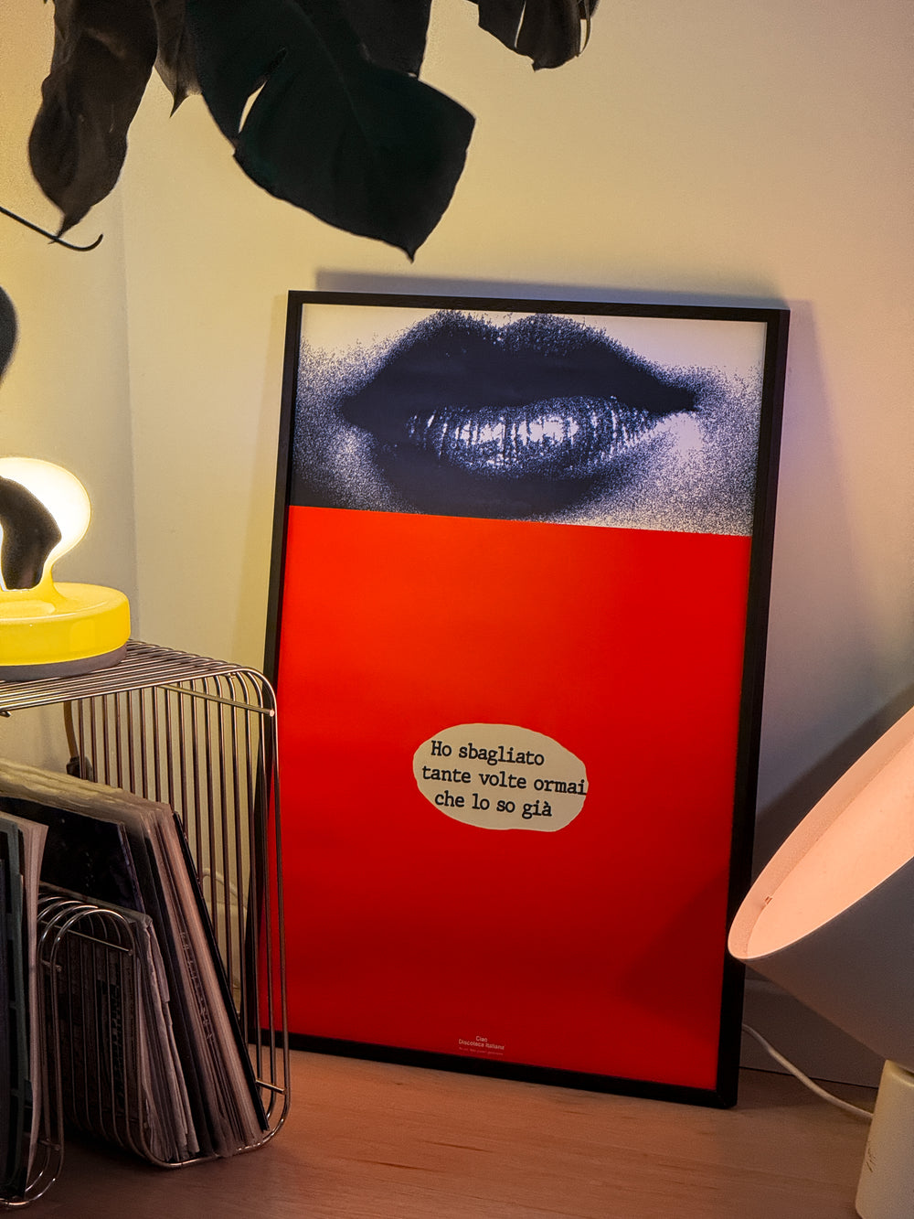 Poster "L'appuntamento", omaggio a Ornella Vanoni.