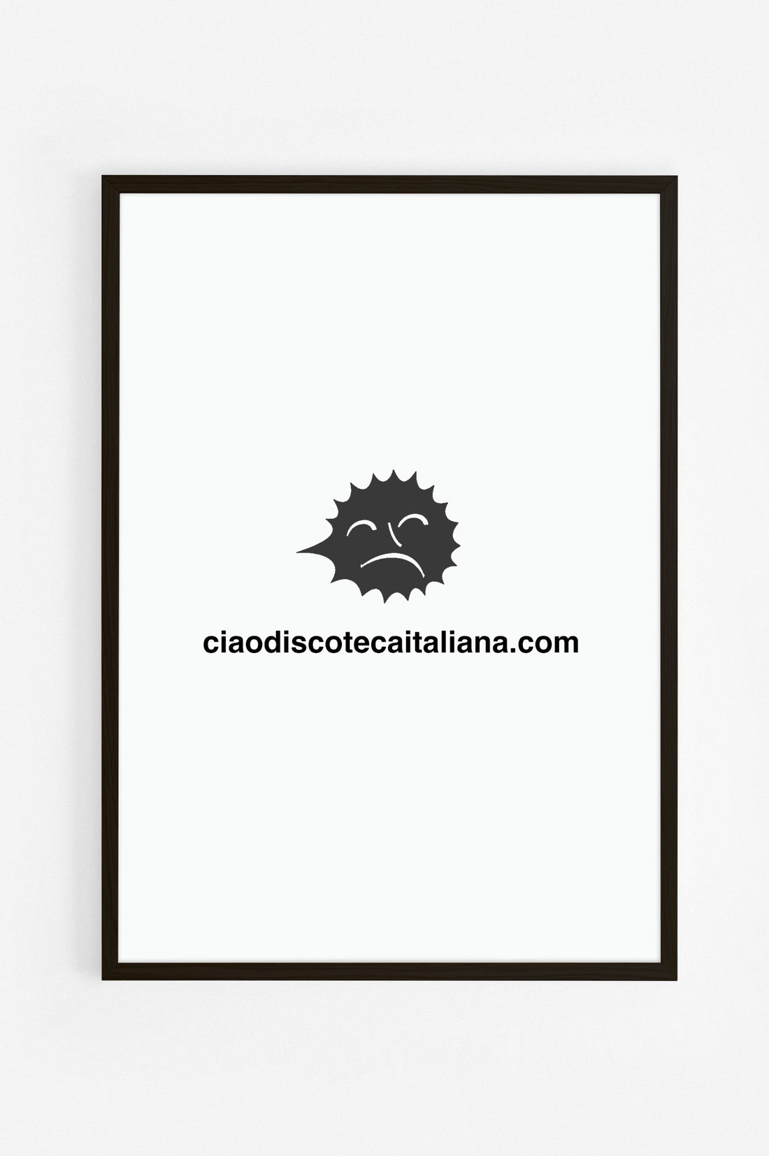 Cornice Panoramica Classica In Legno Nero 61x25 Cm – Con Plexiglass E Gancio Per Parete