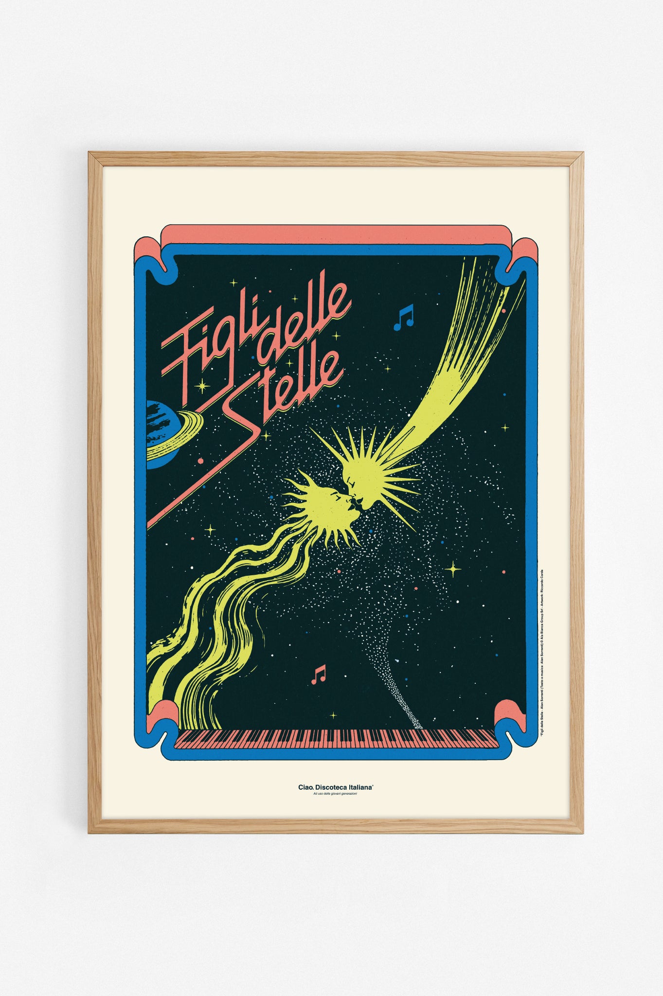 Poster Figli delle stelle, Alan Sorrenti - Ciao Discoteca Italiana