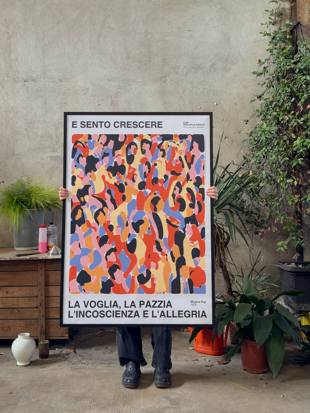 LA VOGLIA, LA PAZZIA - Grande Formato