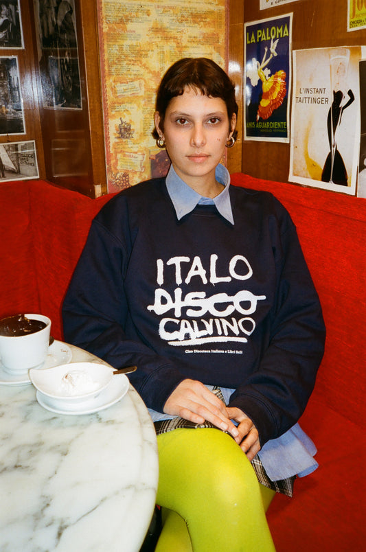Felpa Italo Disco Calvino edizione limitata