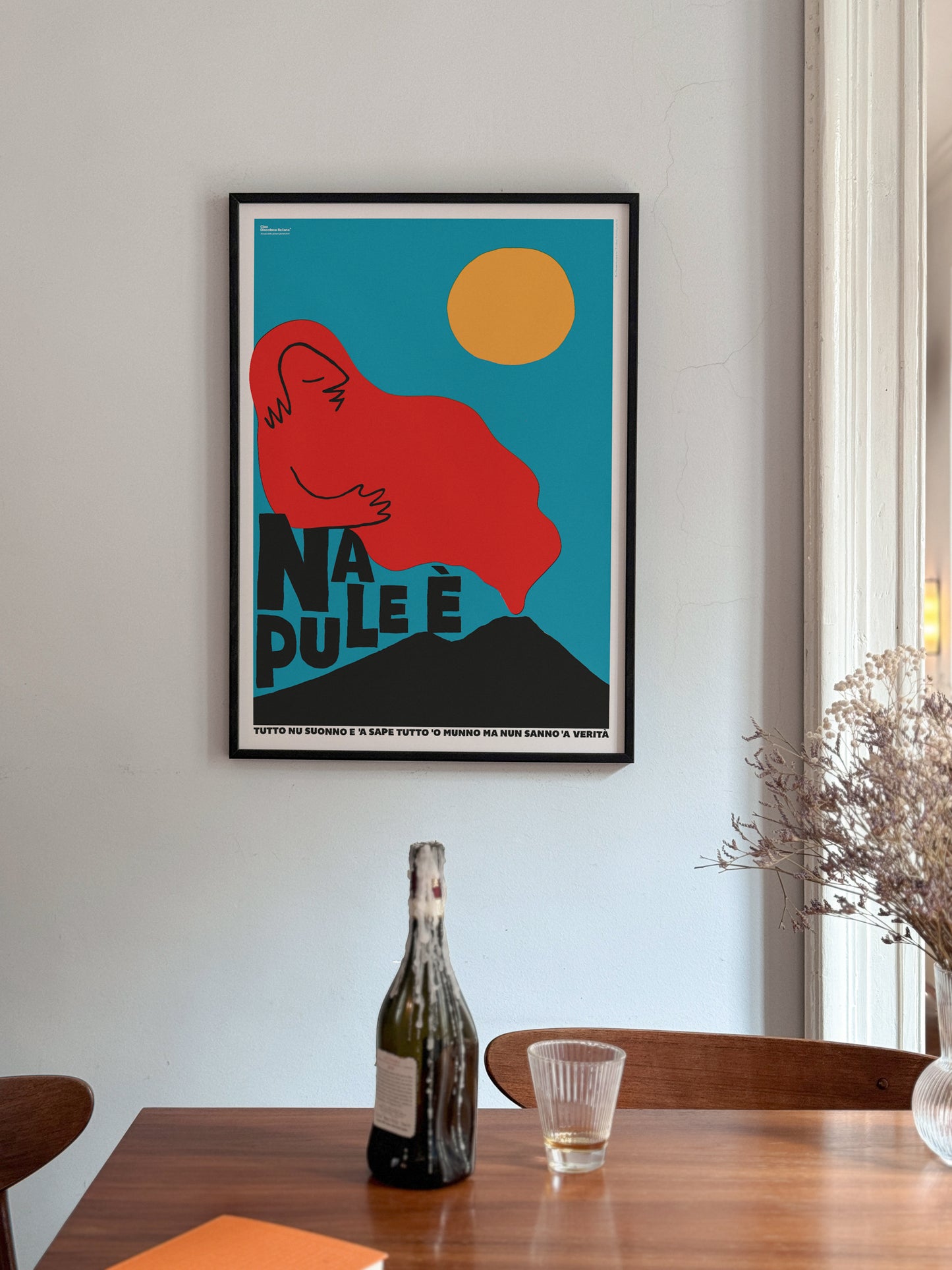Manifesto Napulè Pino Daniele