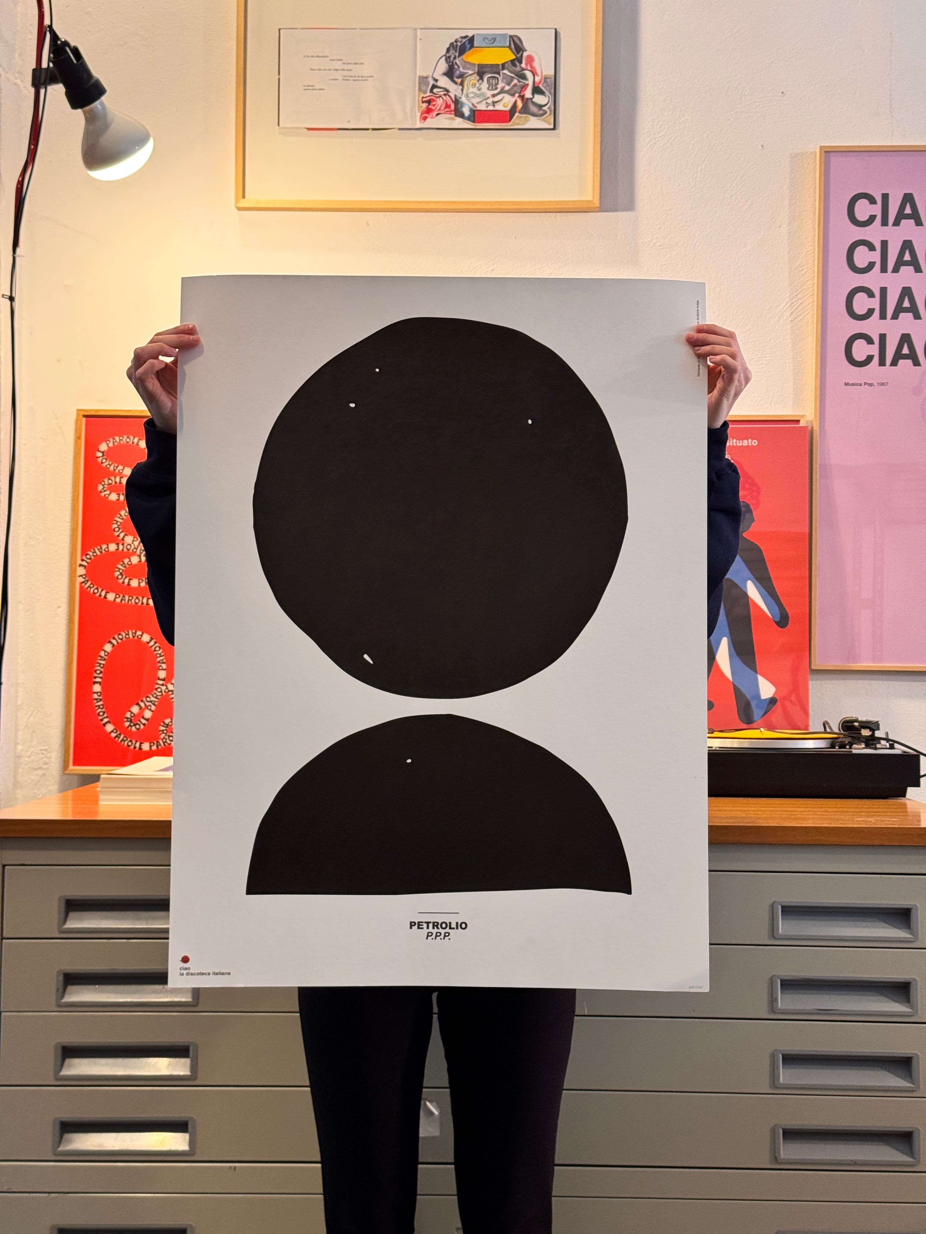 Poster Petrolio, Pier Paolo Pasolini - Ciao Discoteca Italiana
