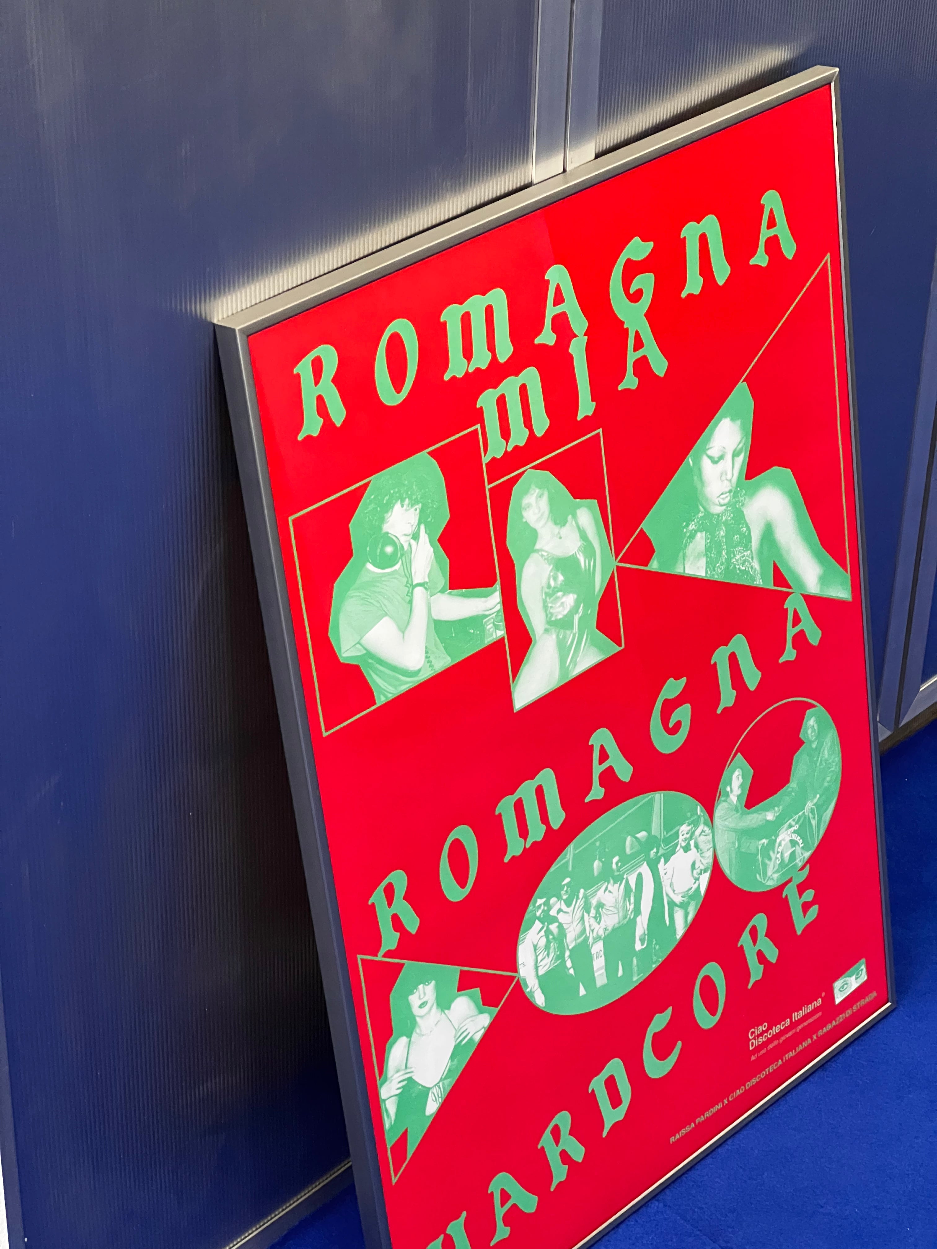 Poster Romagna Mia Romagna Hardcore Ciao Discoteca Italiana