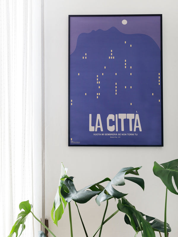 Poster Città Vuota, Mina