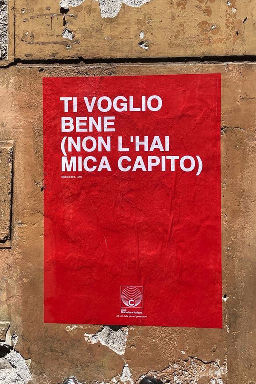 Poster Non l'hai mica capito, Vasco Rossi manifesto