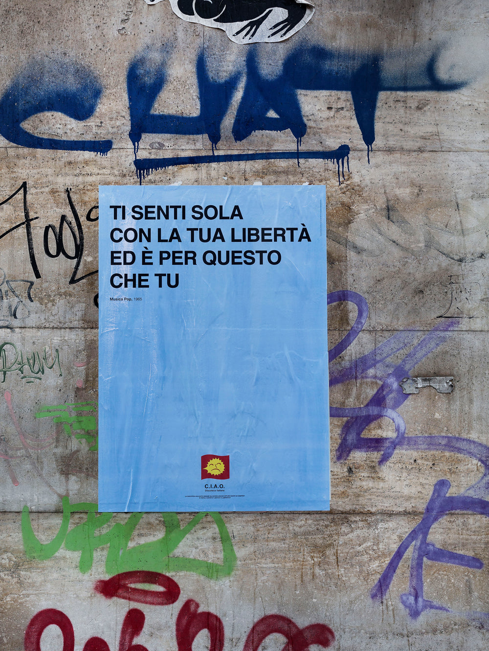 Poster Ritornerai, Bruno Lauzi
