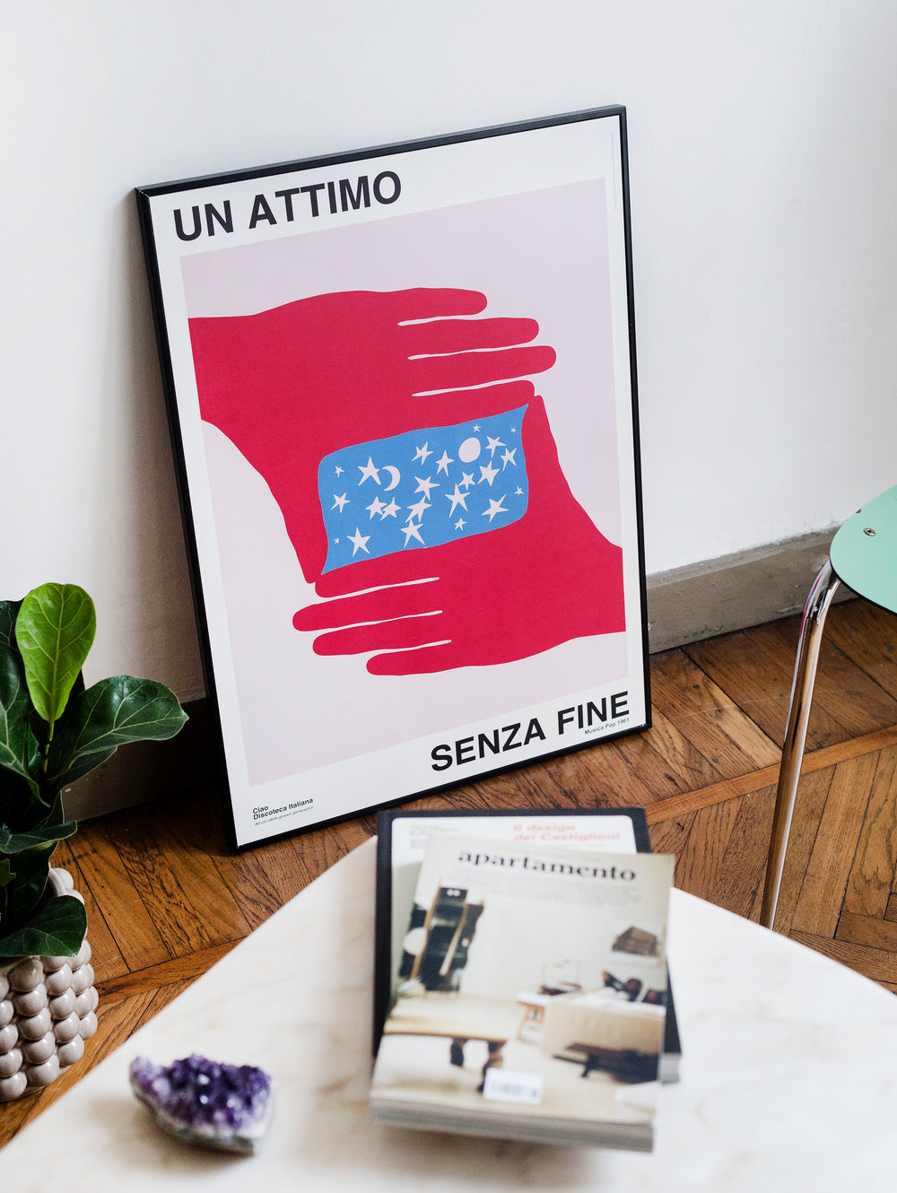 Poster Senza fine, Gino Paoli